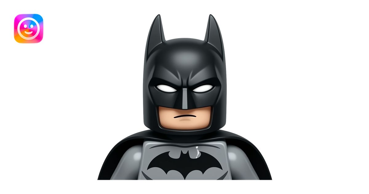 Lego Batman emoji | AI Emoji Generator