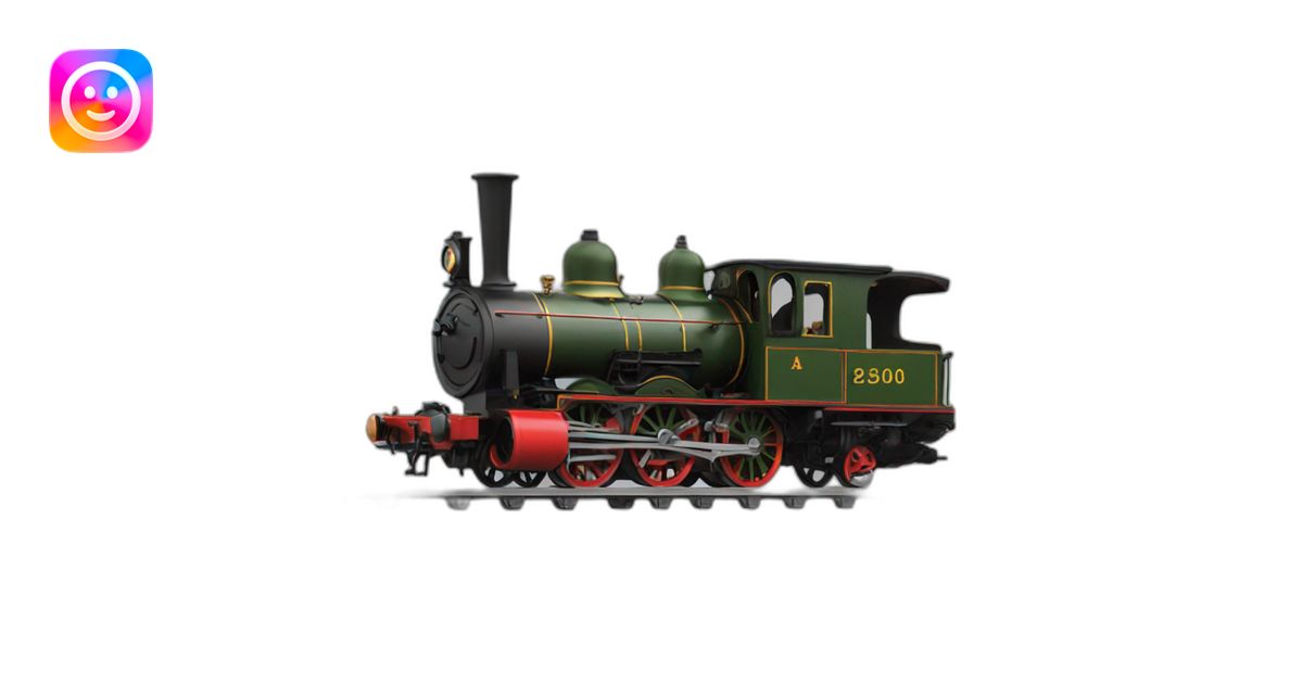 4-4-0 steam locomotive from the uk emoji | AI Emoji Generator