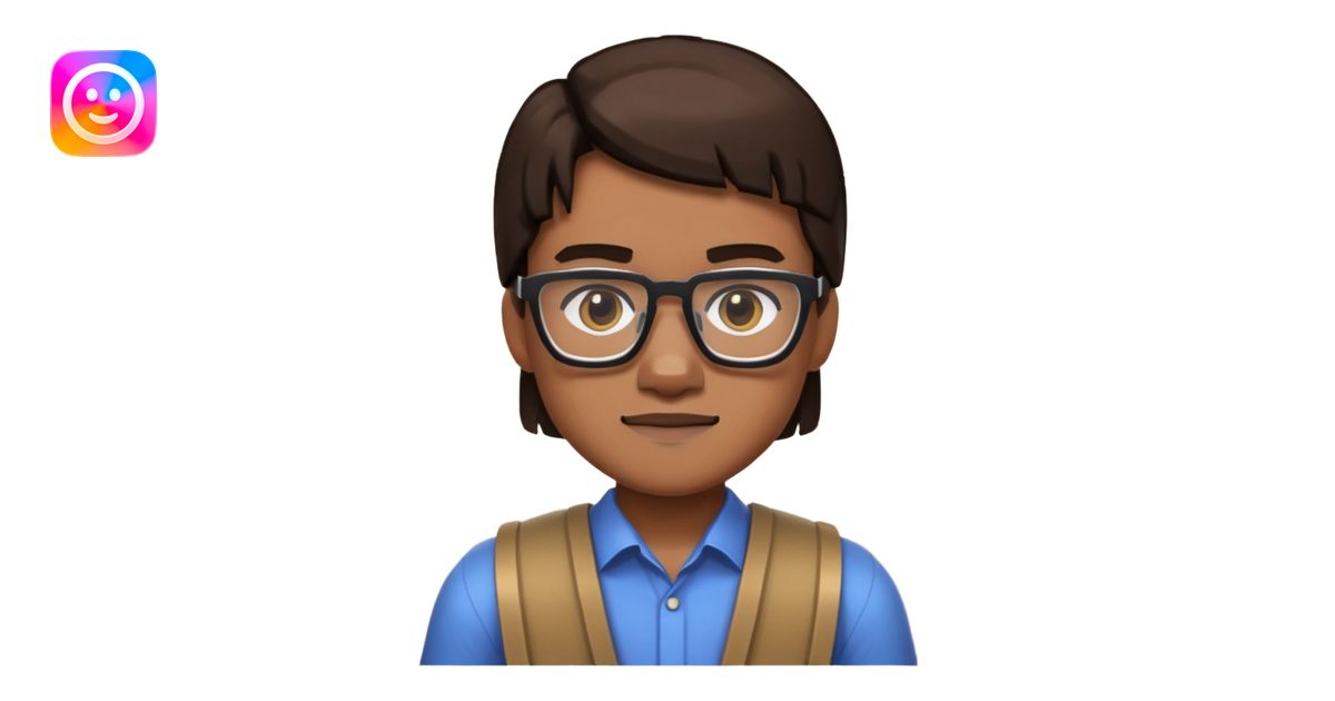 Discord w okularach Minecraft emoji | AI Emoji Generator