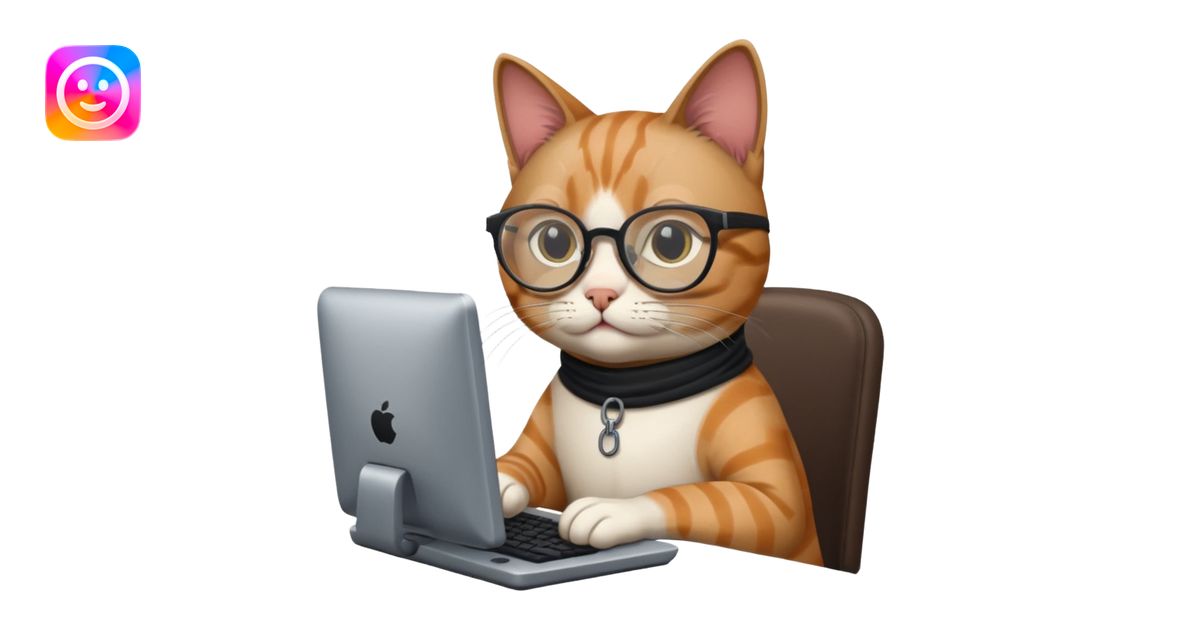cat hacker emoji | AI Emoji Generator
