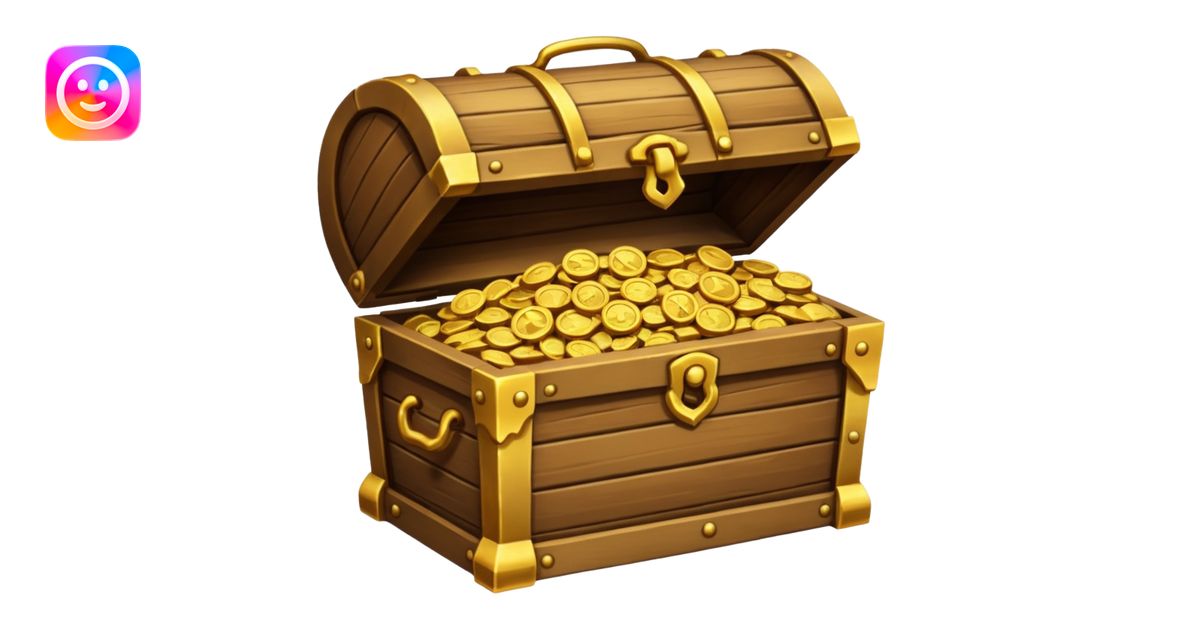 Buried treasure emoji | AI Emoji Generator