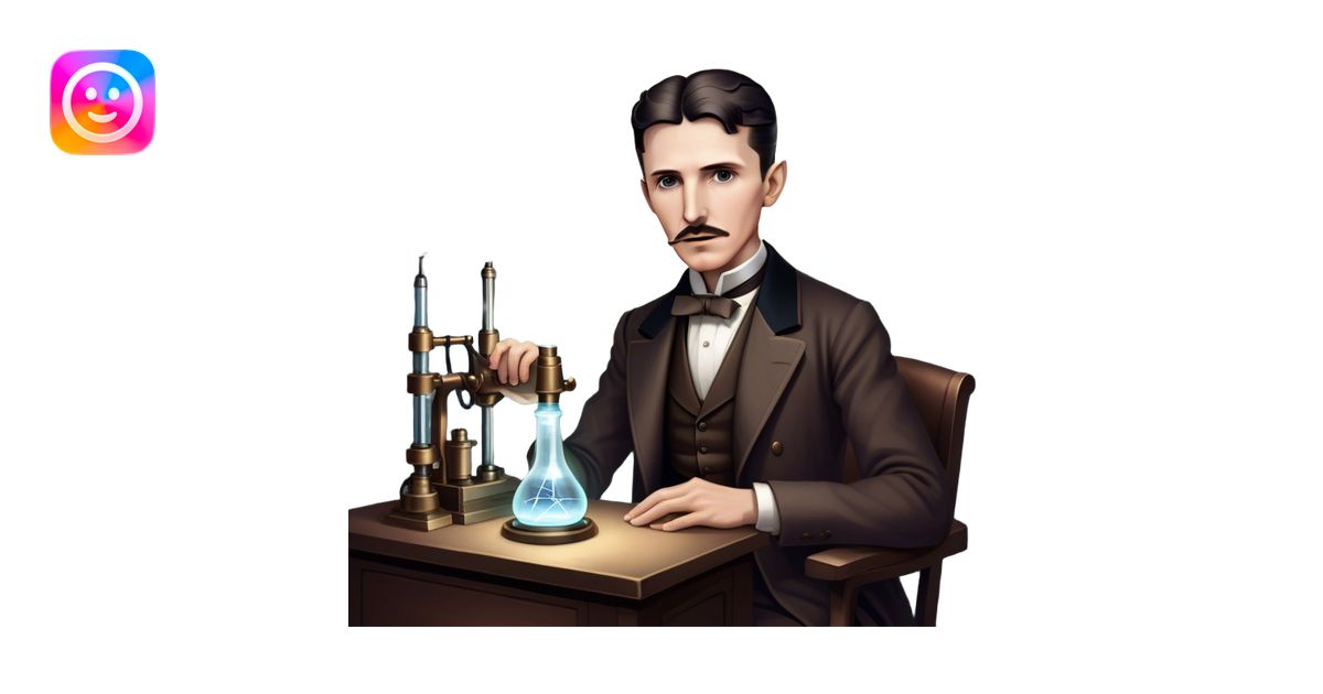 Nikola Tesla – Cinematic Realistic Portrait of Nikola Tesla, depicted ...