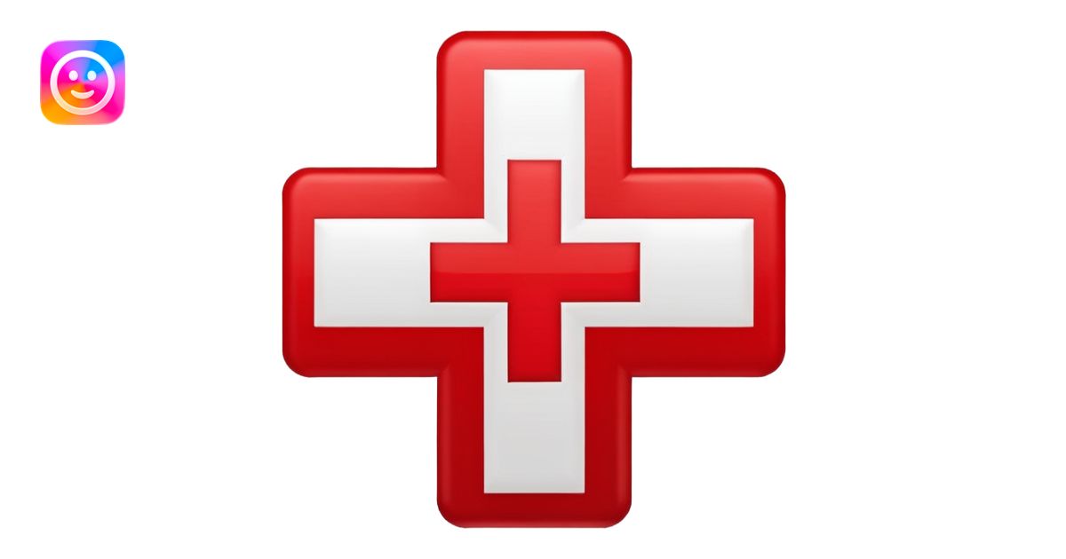 red cross symbol emoji | AI Emoji Generator