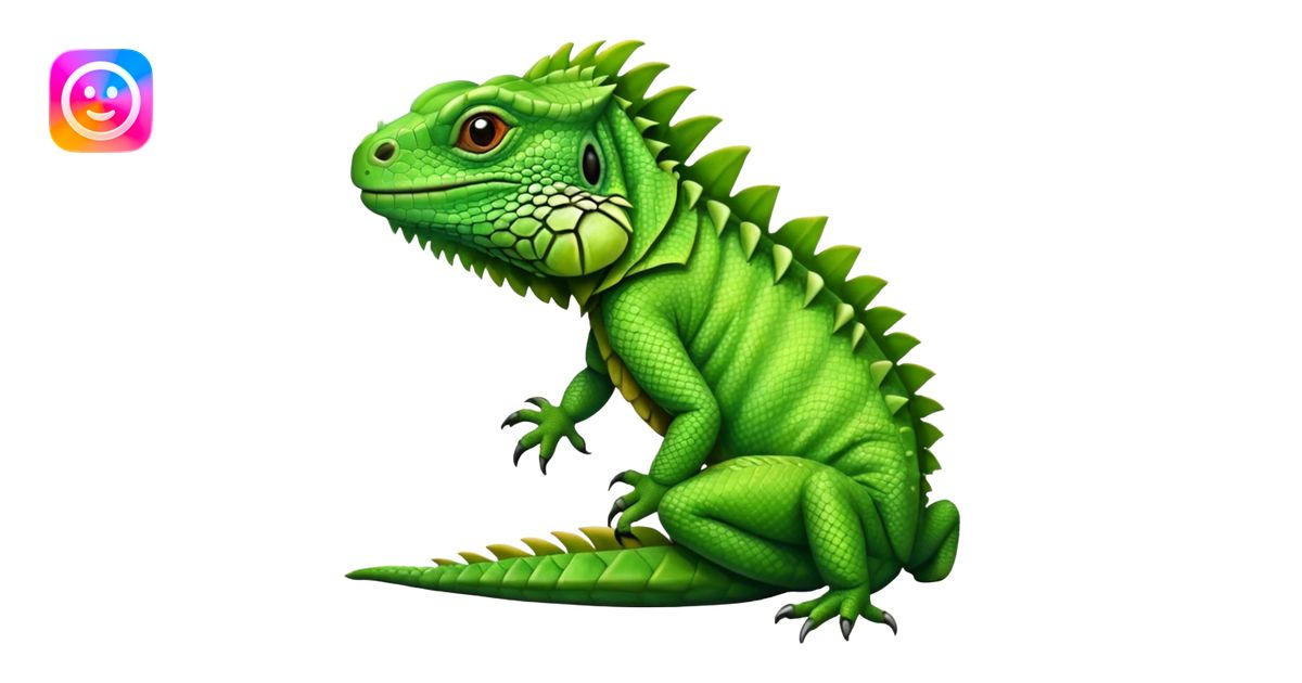 iguana emoji | AI Emoji Generator