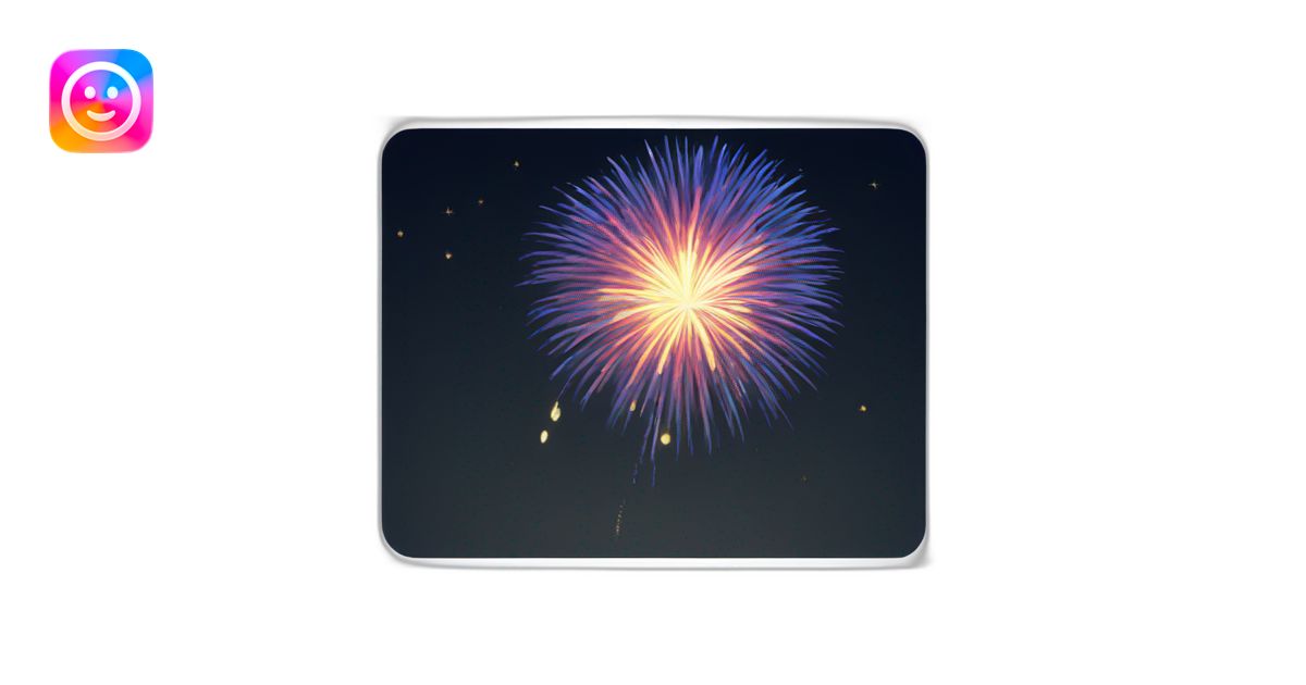 firework emoji | AI Emoji Generator