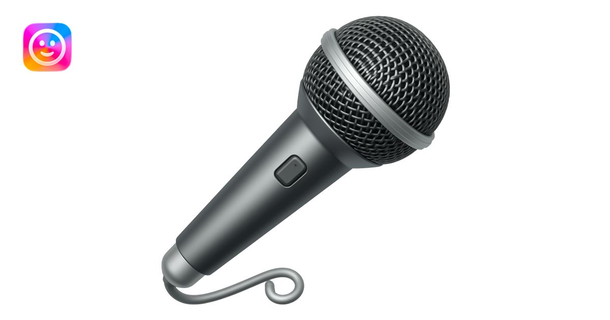 🎙️ (Microphone): Listening & speaking interactive practice. emoji | AI ...