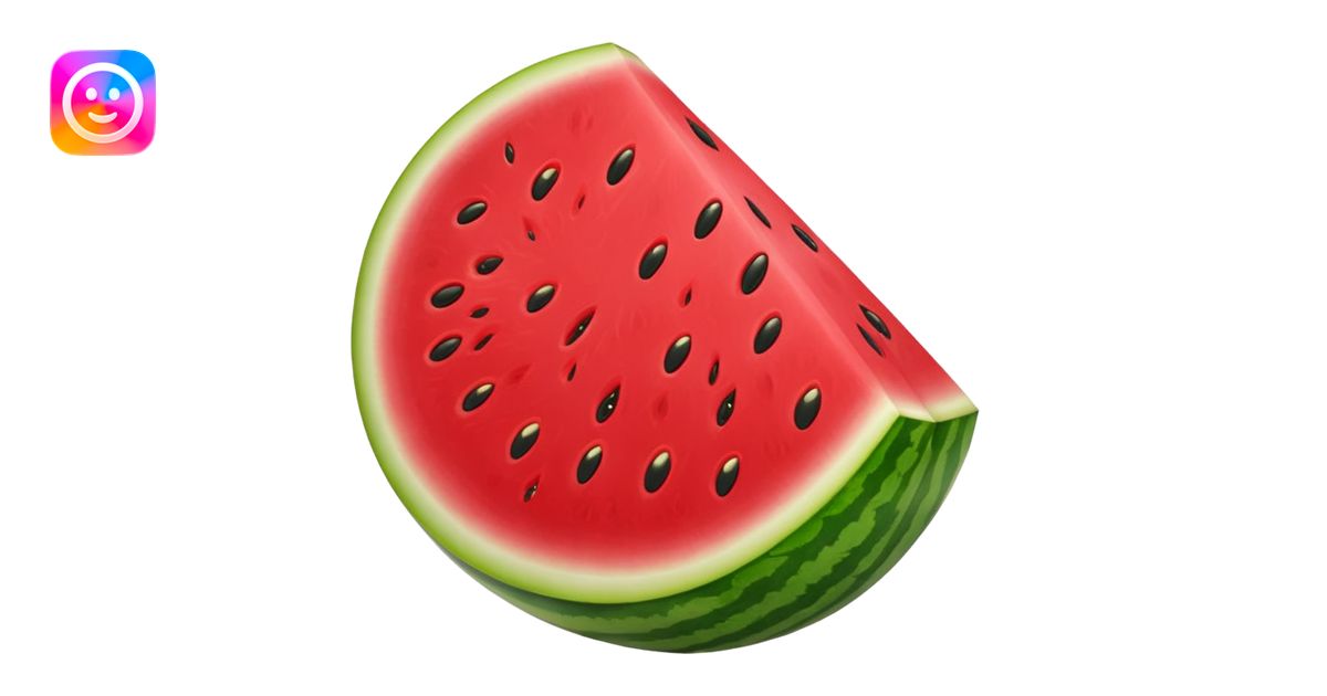 full watermelon emoji | AI Emoji Generator