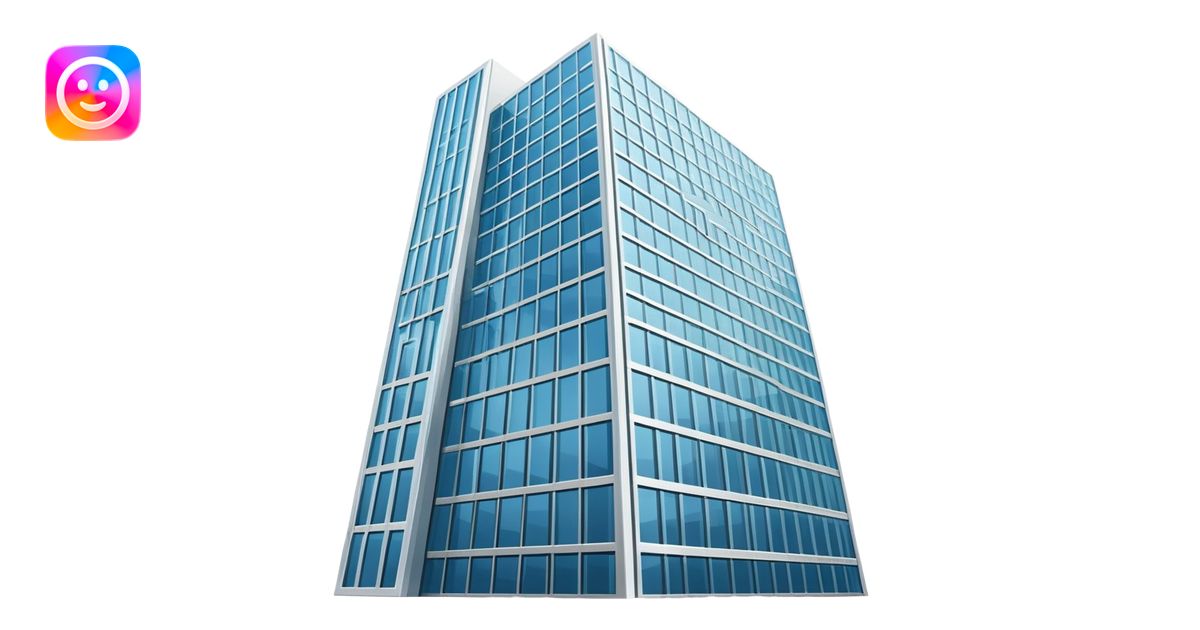 modern skyscraper building emoji | AI Emoji Generator