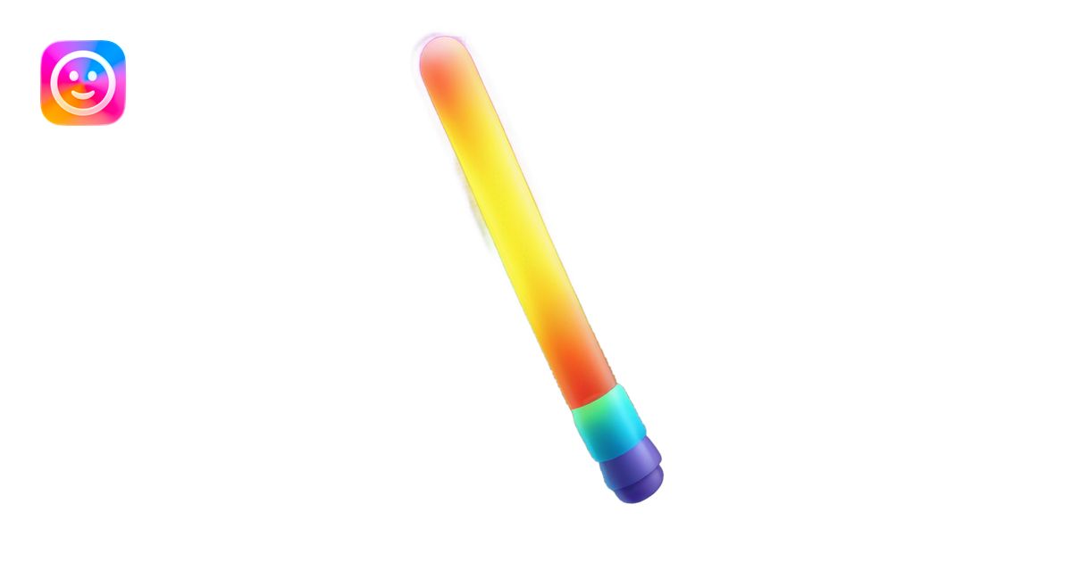 Glow stick emoji | AI Emoji Generator