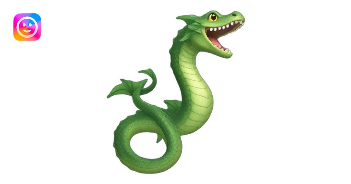 sea serpent emoji | AI Emoji Generator