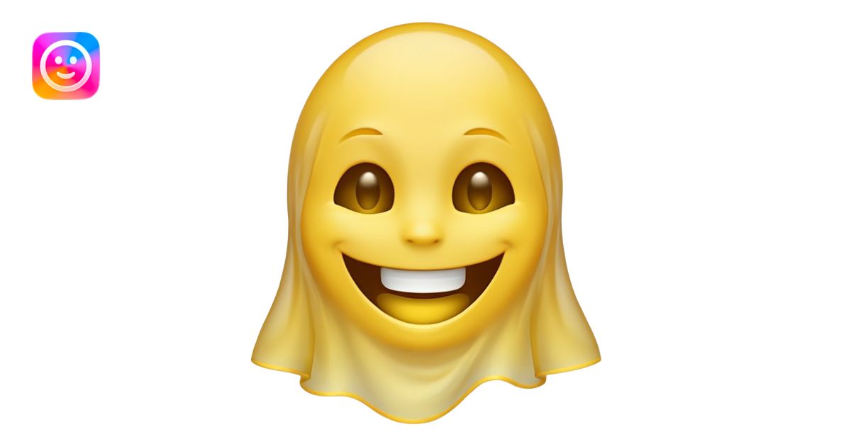 Emojis qui rigole fusionné avec l’emojis fantôme 👻 emoji | AI Emoji ...