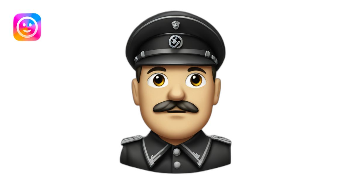 Nazi germany Adolf dictator 1939 emoji | AI Emoji Generator