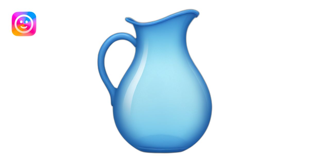 Water pitcher emoji | AI Emoji Generator