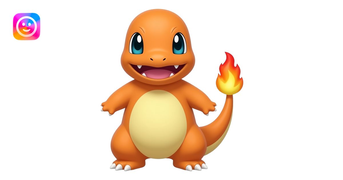 CHARMANDER emoji | AI Emoji Generator