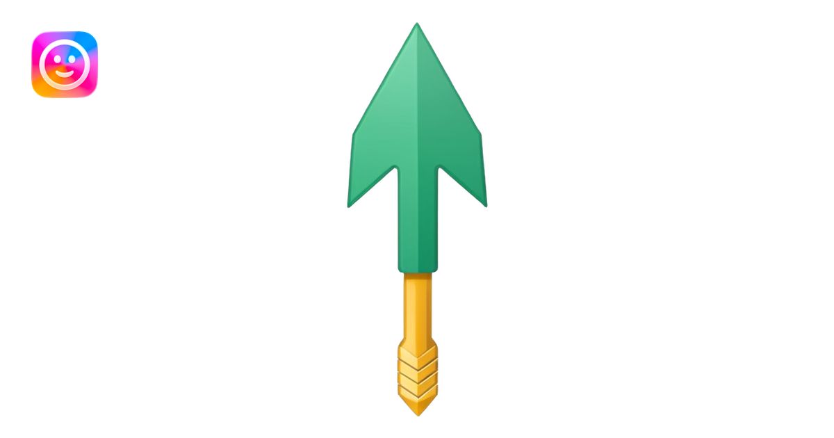 simple arrow minimalist white emoji up emoji | AI Emoji Generator