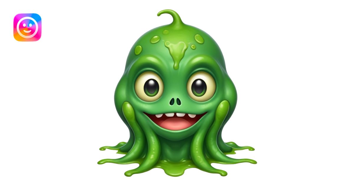 Alien kid monster emoji | AI Emoji Generator