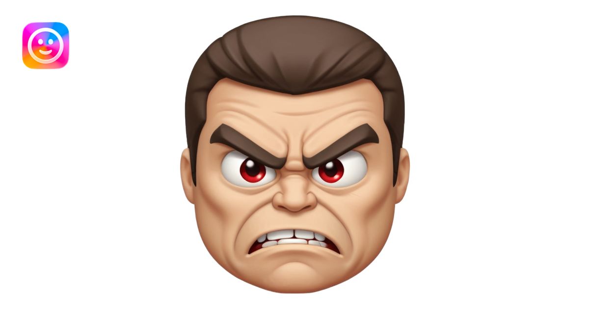 grumpy meme evil gonna fight emoji | AI Emoji Generator