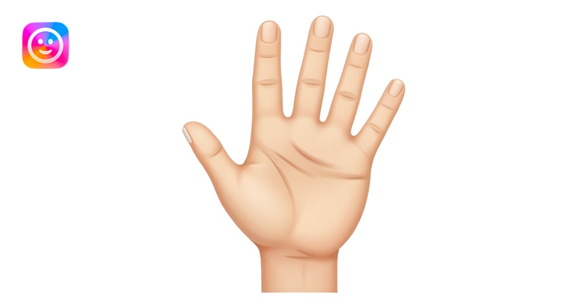 Can you create a thumbless hand emoji | AI Emoji Generator