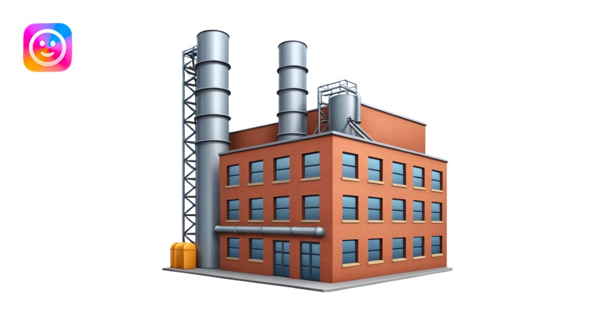 factory emoji | AI Emoji Generator
