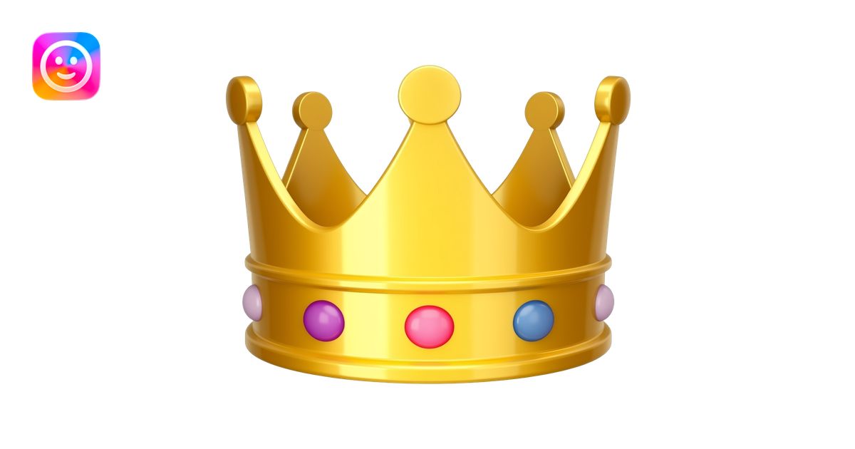 crown emoji | AI Emoji Generator