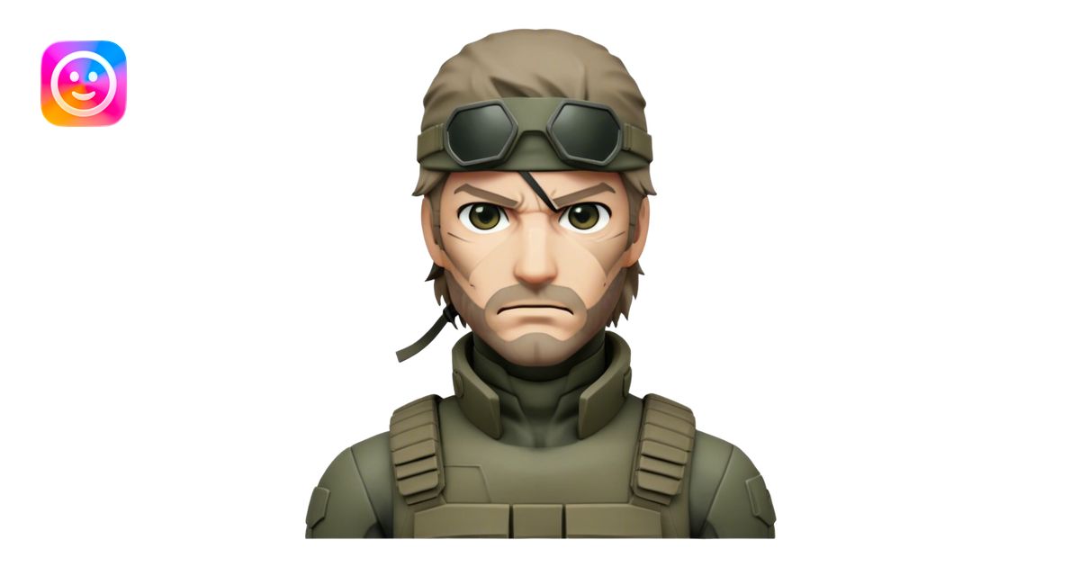 Cinematic Realistic Metal Gear Solid Snake Soldier Portrait, head ...