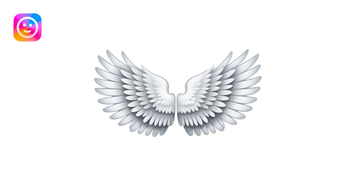 left angel wing emoji AI Emoji Generator