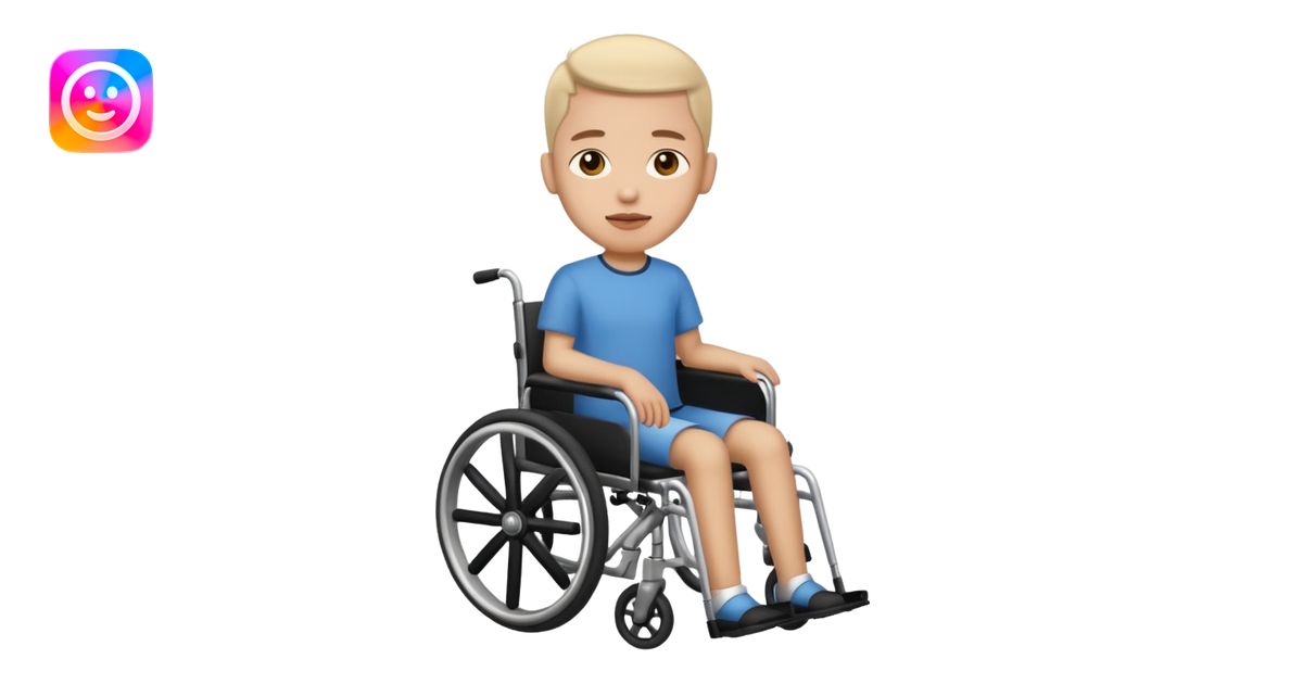 disabled person emoji | AI Emoji Generator