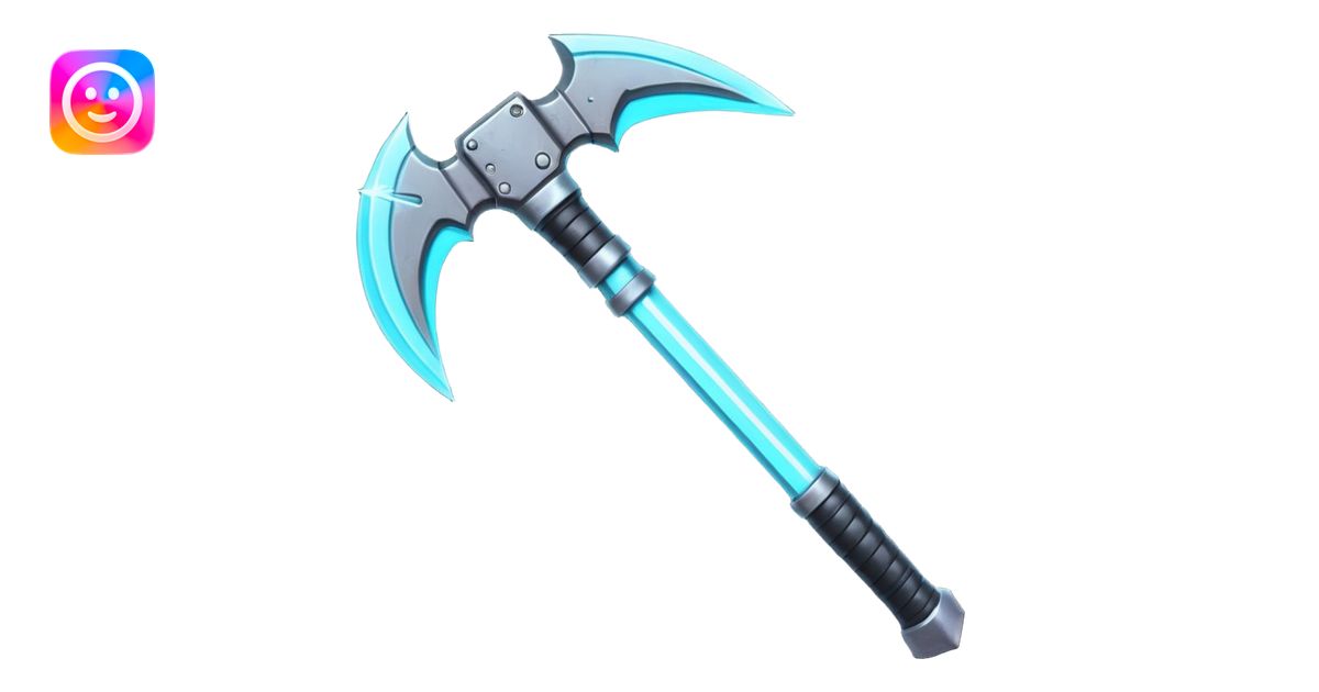 futuristic space mining pickaxe, glowing energy blade, sci-fi metal ...