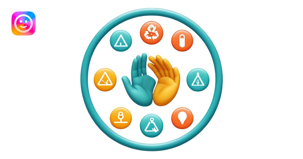 simbolo da terapia ocupacional emoji | AI Emoji Generator