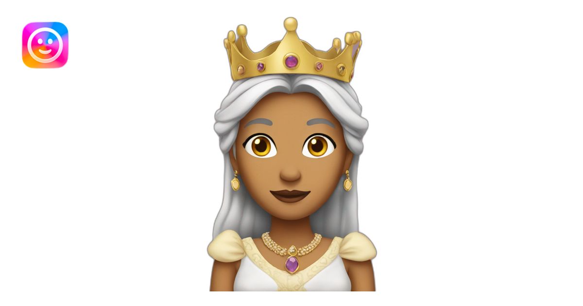 queen emoji | AI Emoji Generator