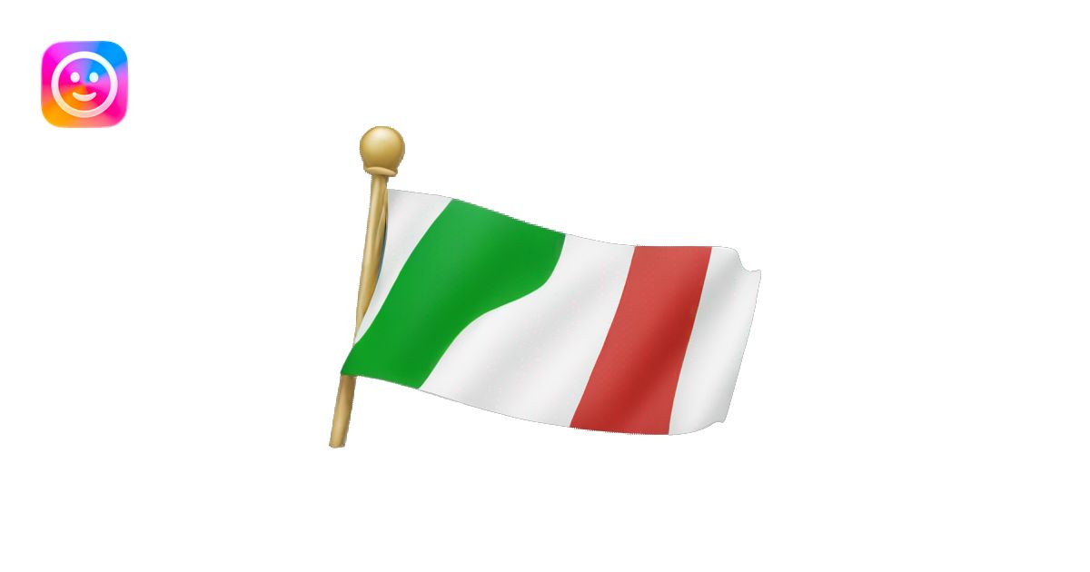 italian flag emoji | AI Emoji Generator