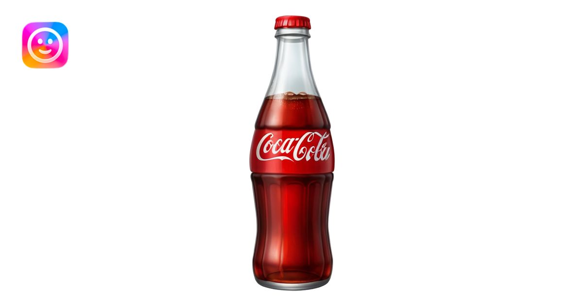 Coke bottle emoji | AI Emoji Generator