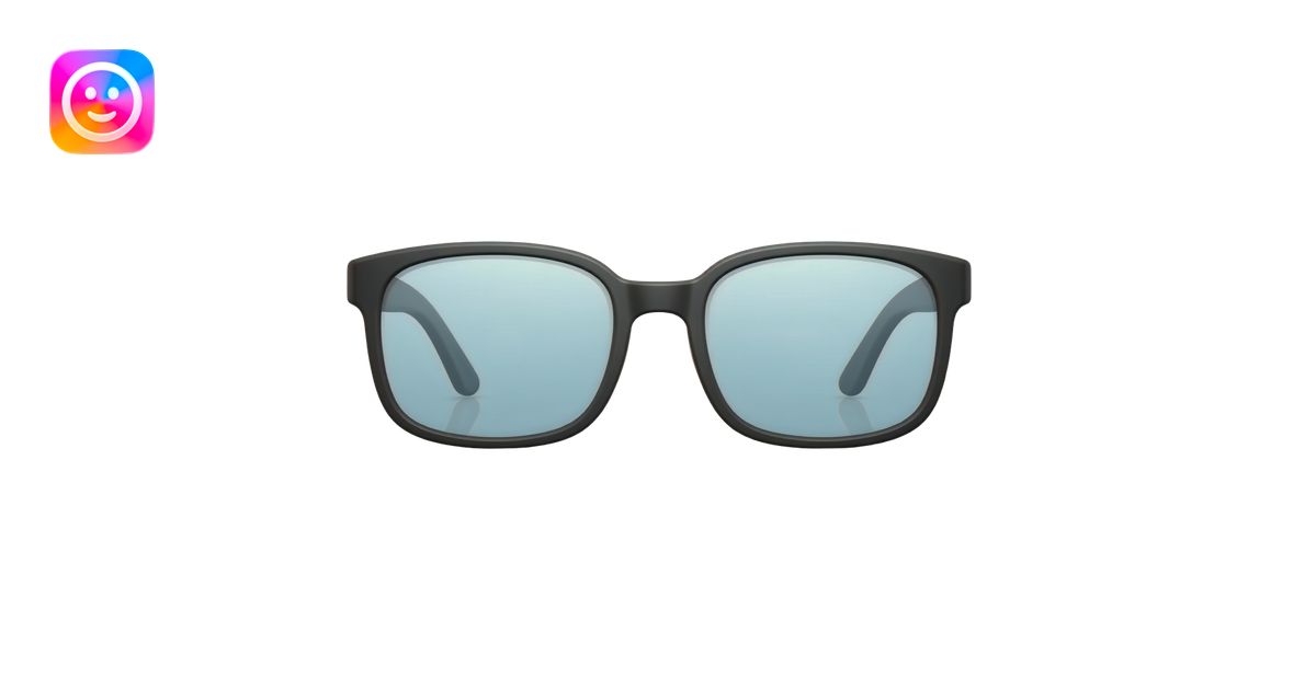 glasses emoji | AI Emoji Generator