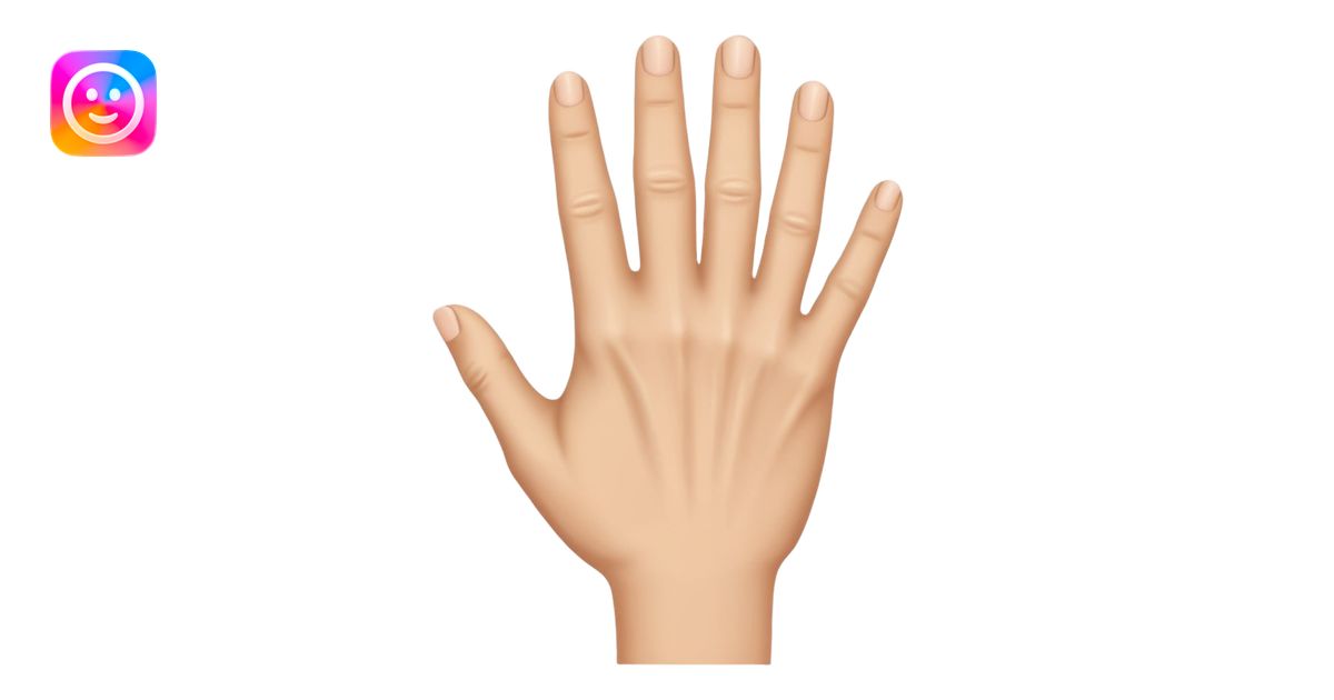 rear of veiny fist backview emoji | AI Emoji Generator