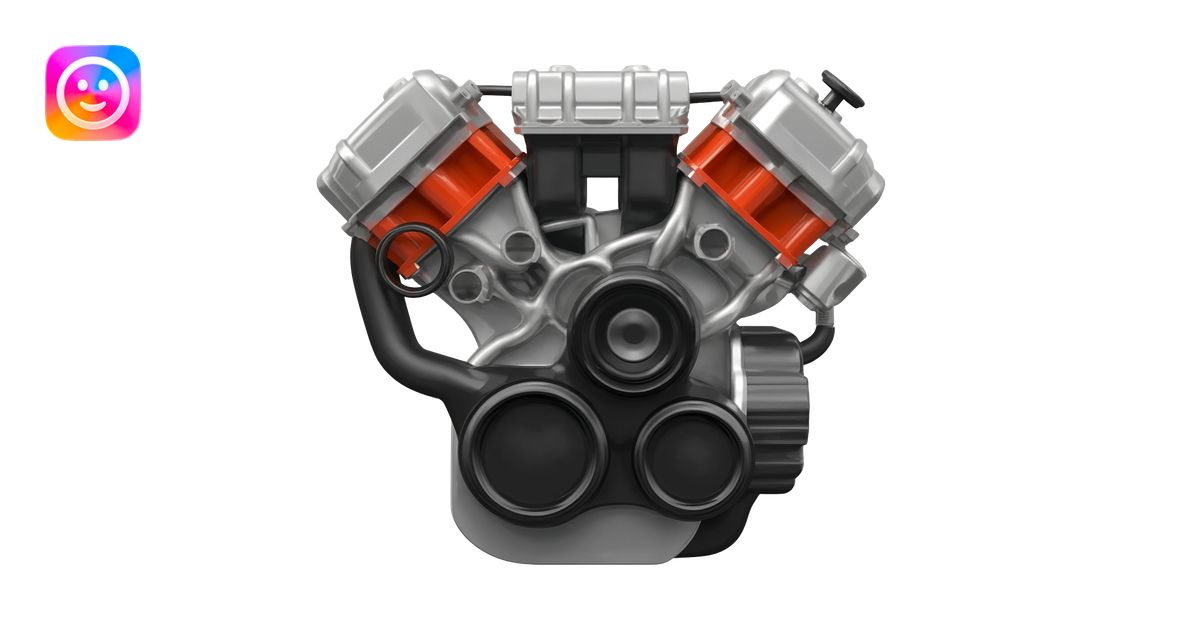 car engine emoji | AI Emoji Generator