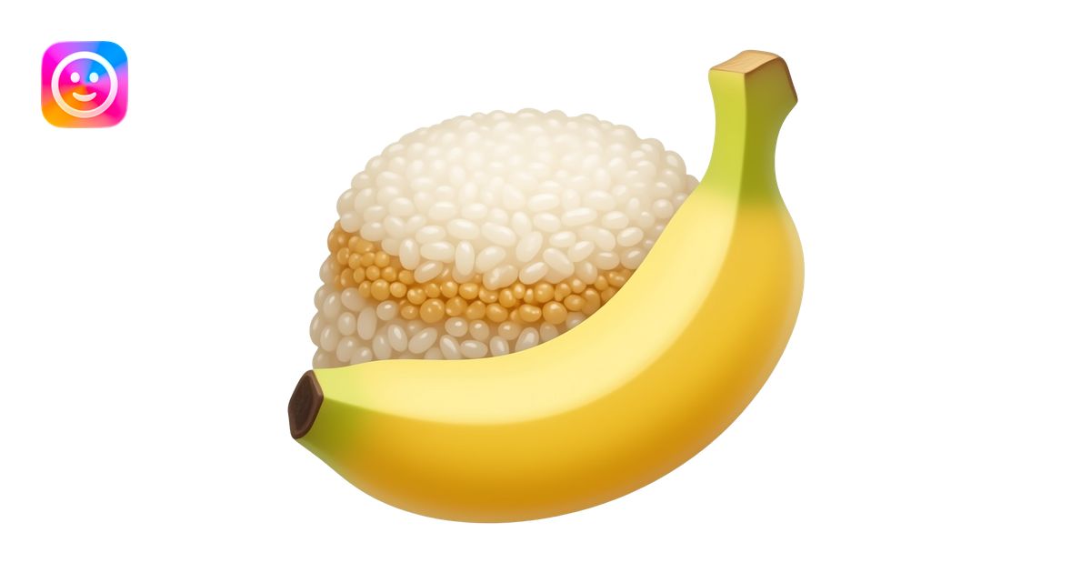 banana sticky rice cake emoji | AI Emoji Generator
