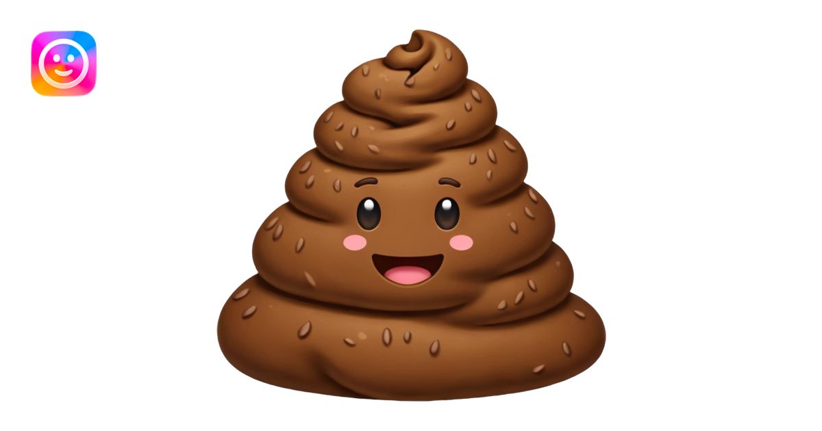 Poop emoji | AI Emoji Generator