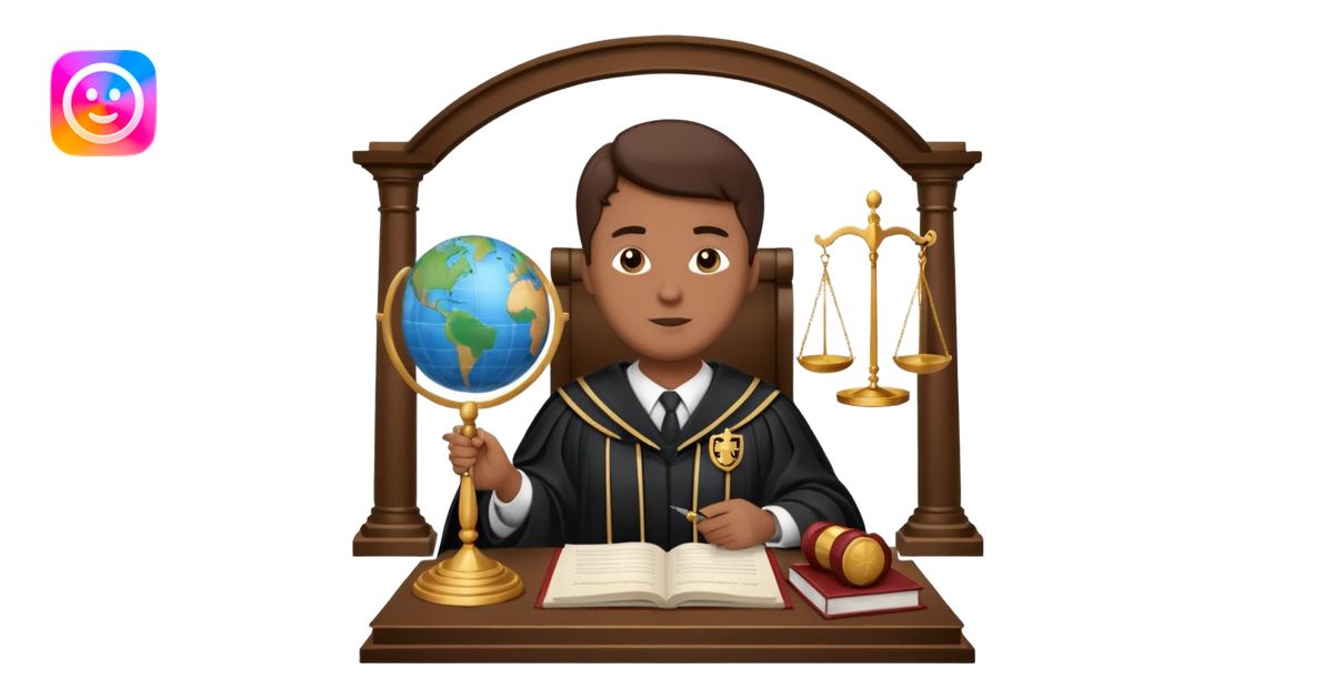 Create emojis representing: A lawyer (legal profession symbol) Scales ...