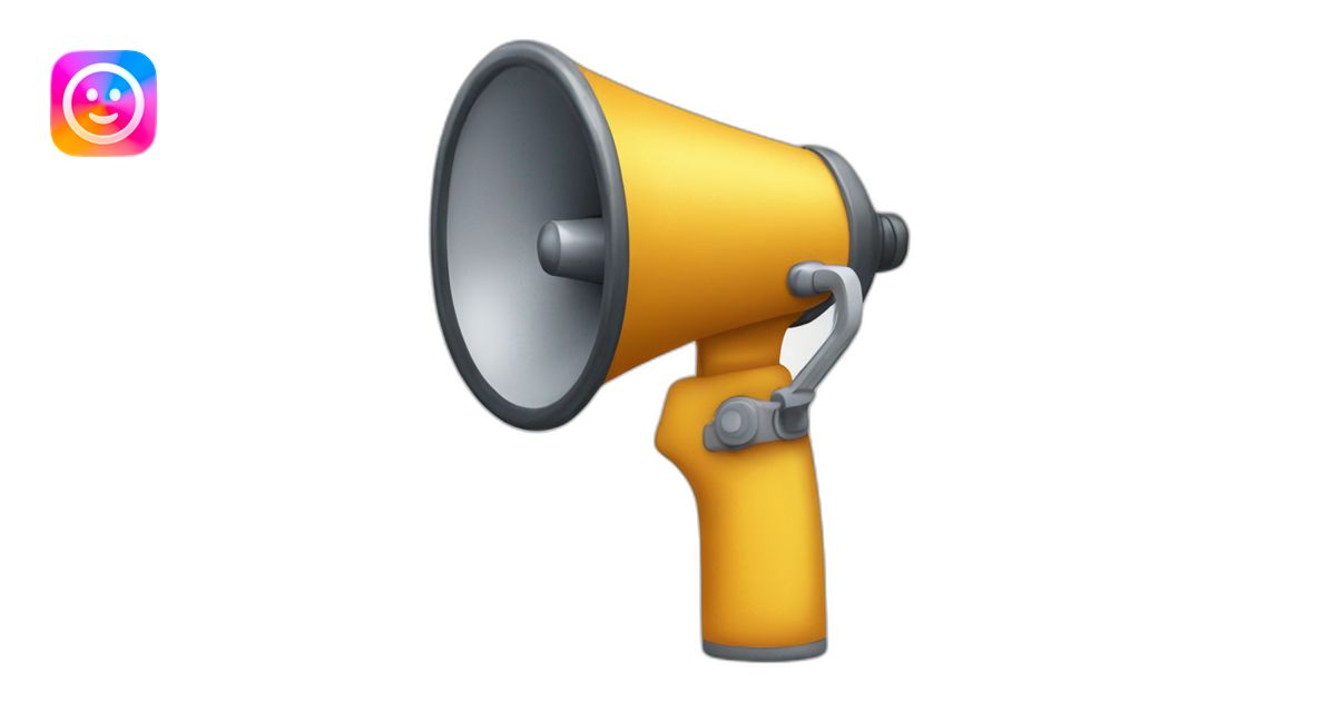 megaphone-emoji-ai-emoji-generator