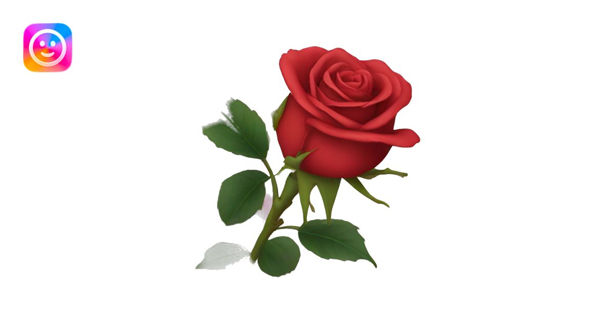 biting rose emoji | AI Emoji Generator