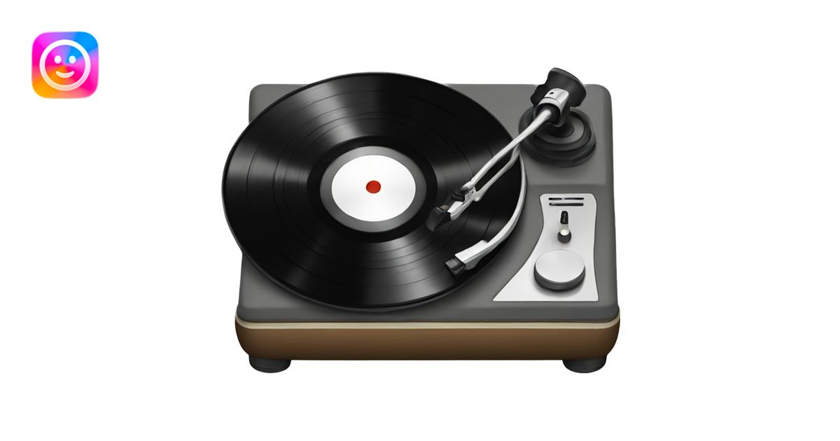 Record player emoji | AI Emoji Generator