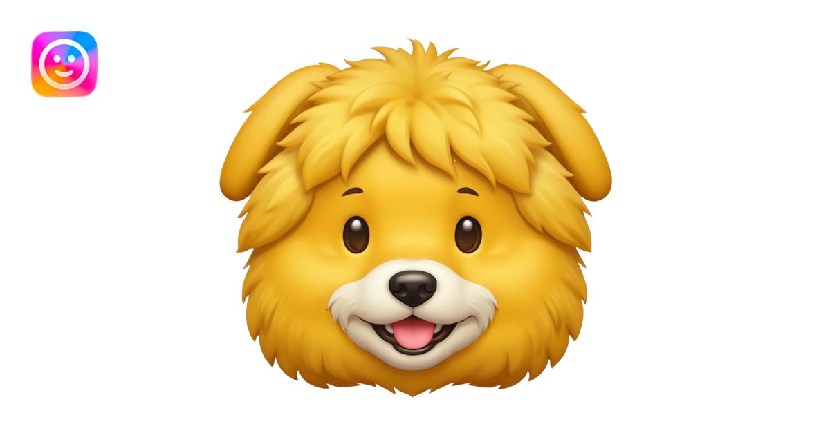 dog face emoji emoji | AI Emoji Generator