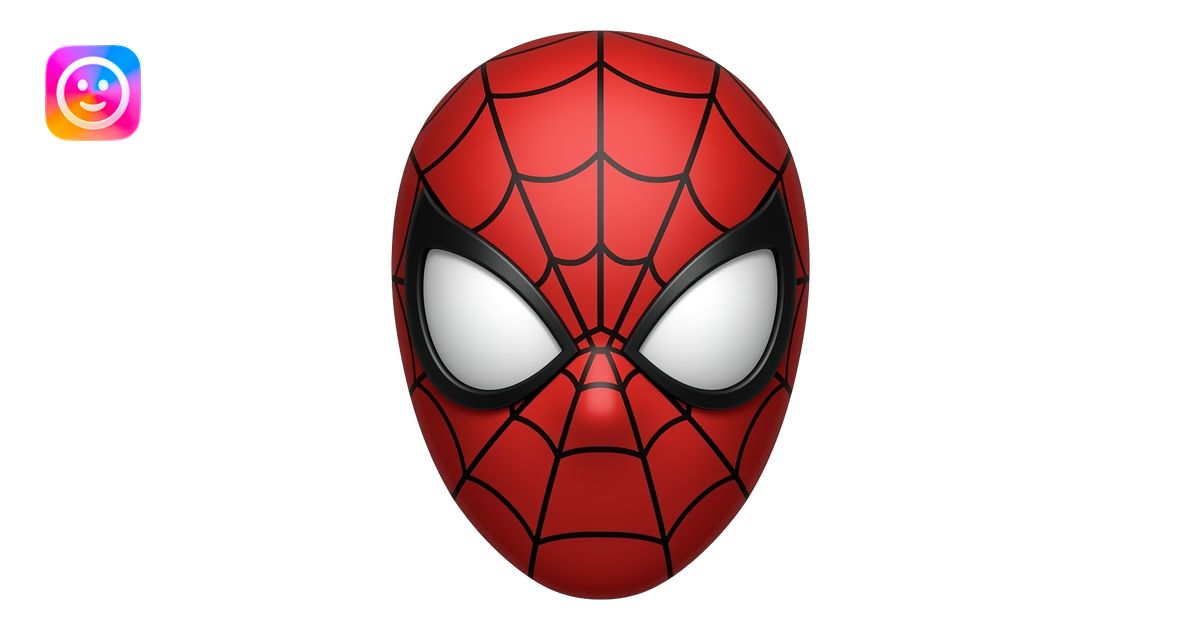 Spiderman mask emoji emoji | AI Emoji Generator