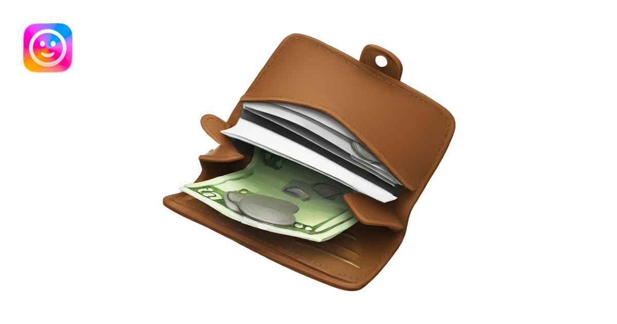 Empty wallet with fly flying out emoji | AI Emoji Generator