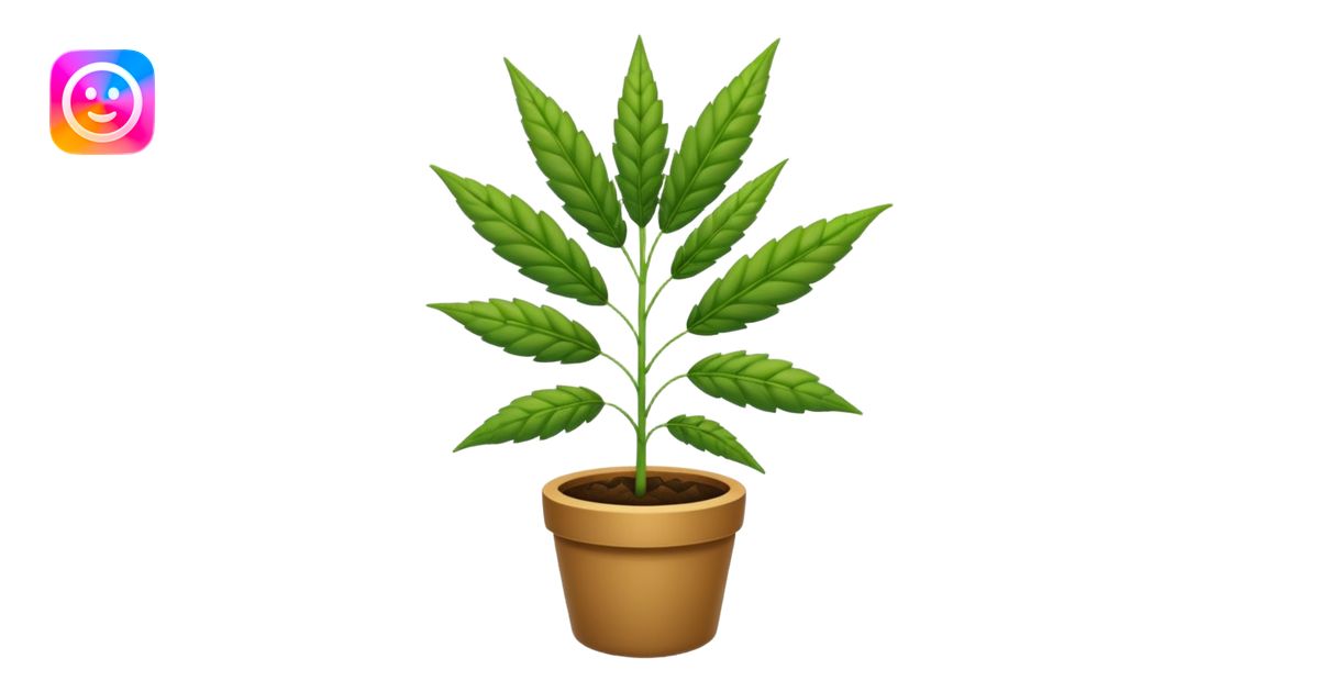 weed plant emoji | AI Emoji Generator