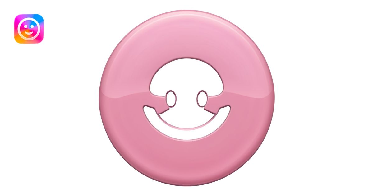 prime video aesthetic logo in pastel pink emoji | AI Emoji Generator