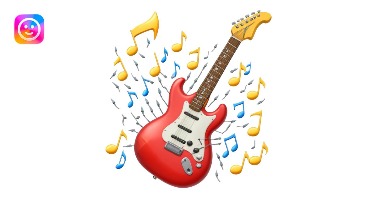 A 3D Apple-style emoji of a bold “ROCK” text written in shiny metallic ...