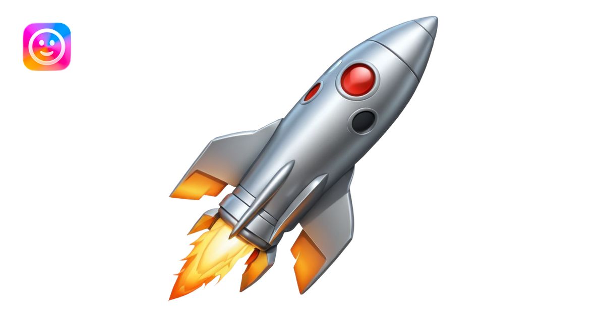 rocket emoji | AI Emoji Generator