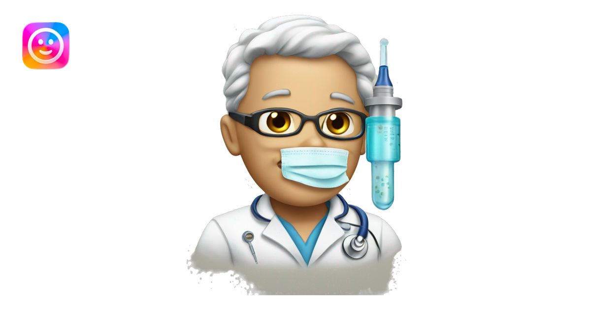 Dr vaccine injection emoji | AI Emoji Generator