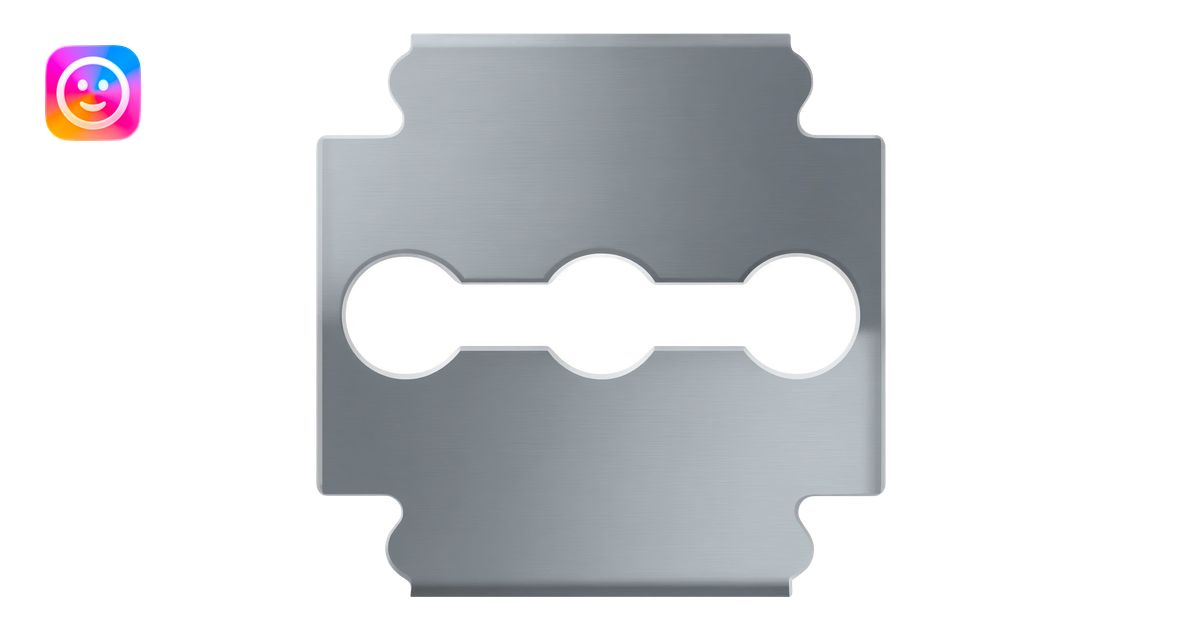 Razor Blade emoji | AI Emoji Generator